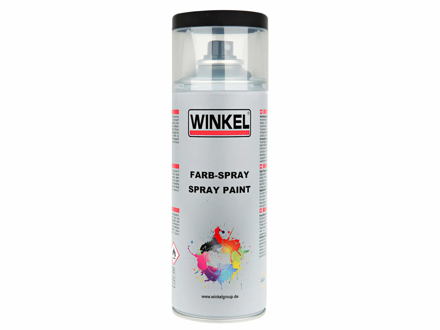 WINKEL Spray Paint RAL 9005 Matt Black 400ml
